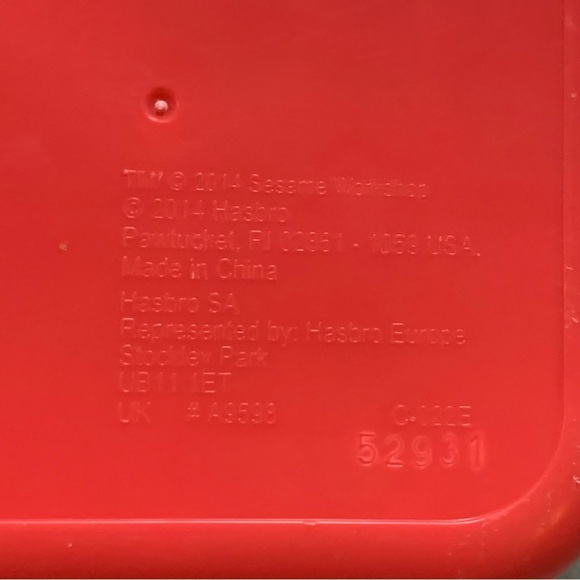 Sesame Street Elmo On The Go ABC Letters Case Hasbro 2014 Alphabet Complete Set - Picture 5 of 14